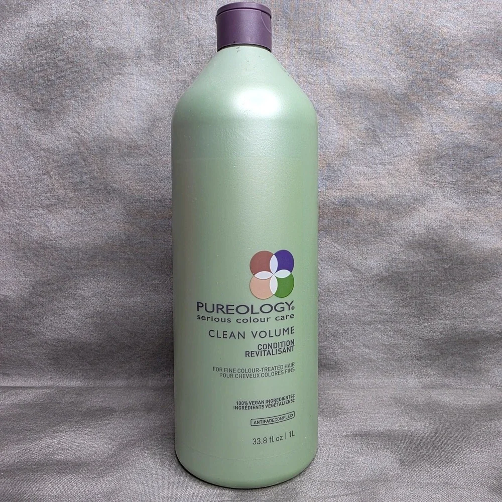 PUREOLOGY Clean Volume Conditioner Color Care‎ 33.8 fl oz / 1 L